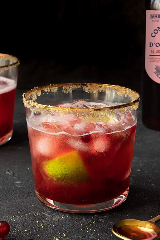 Recette cocktail jus de cranberry Martin-Pouret