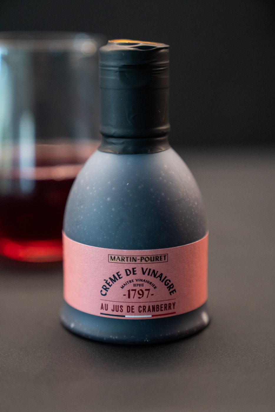 Crème de vinaigre au jus de cranberry Martin-Pouret
