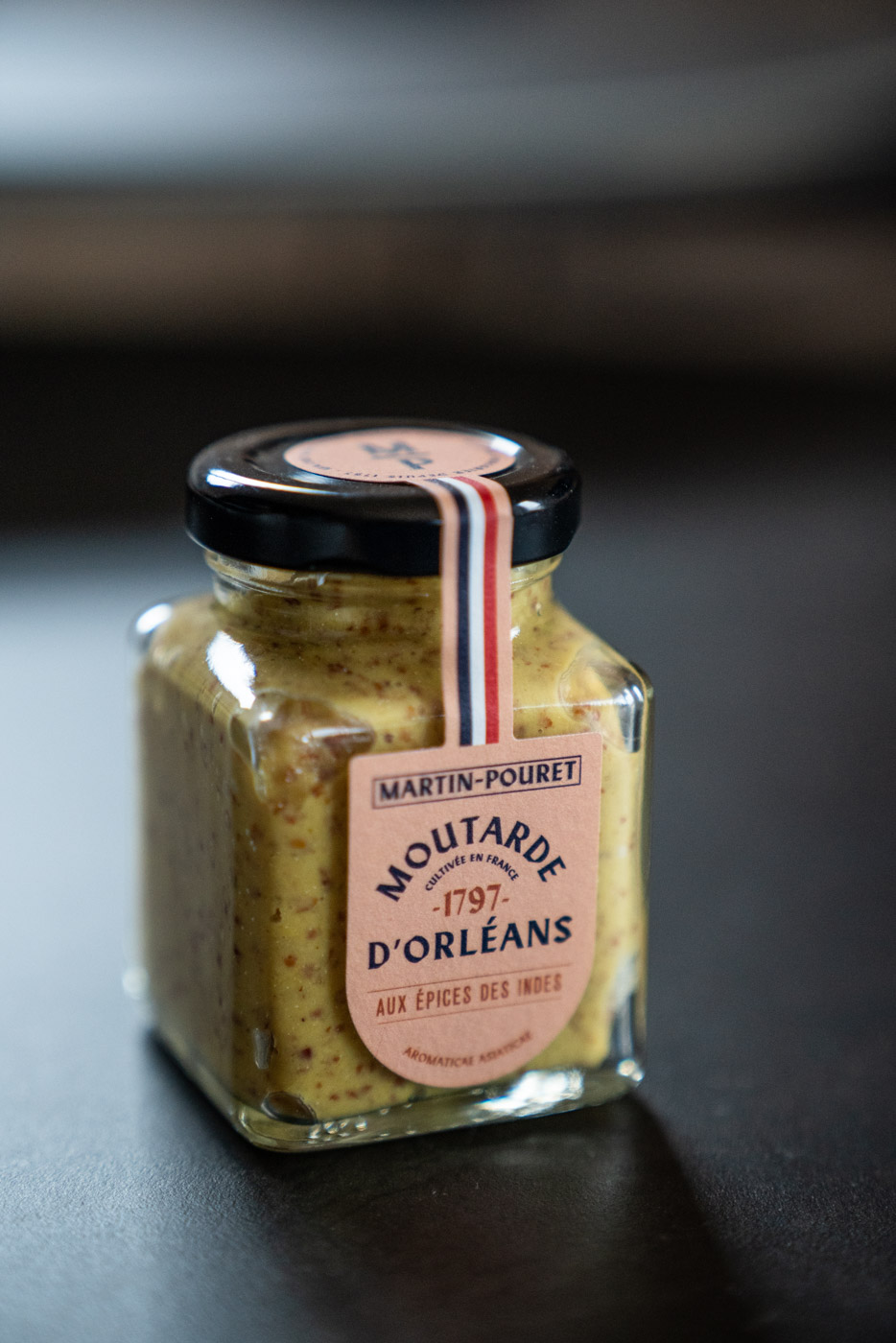Moutarde aux épices des indes 95g Martin-Pouret