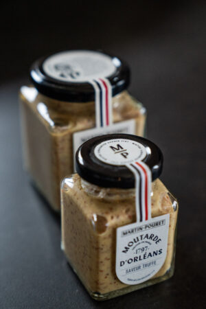 Moutarde saveur truffe 95g Martin-Pouret